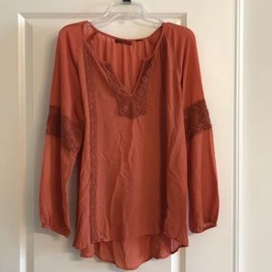 Orange Blouse